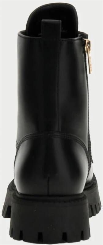 Guess Zwarte platte schoenen Fiona stijl