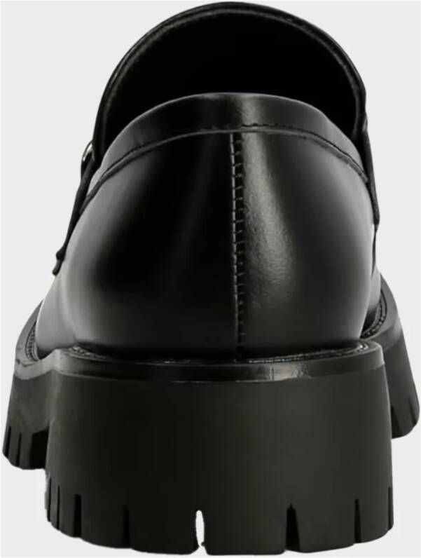 Guess Zwarte platte schoenen met metalen detail Black Dames