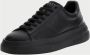 Guess Zwarte Sneakers 4G Logo Suède Inzetstukken Black Heren - Thumbnail 9