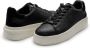 Guess Zwarte suède sneakers met logodetails Black Dames - Thumbnail 5