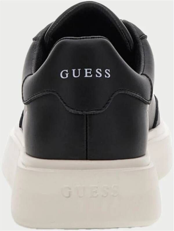 Guess Zwarte Suède Veterschoenen