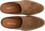 Guglielmo Rotta Bruin Suède Texaanse Klomp met Contraststiksels Brown Dames - Thumbnail 6