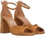 Guglielmo Rotta High Heel Sandals Bruin Dames - Thumbnail 2