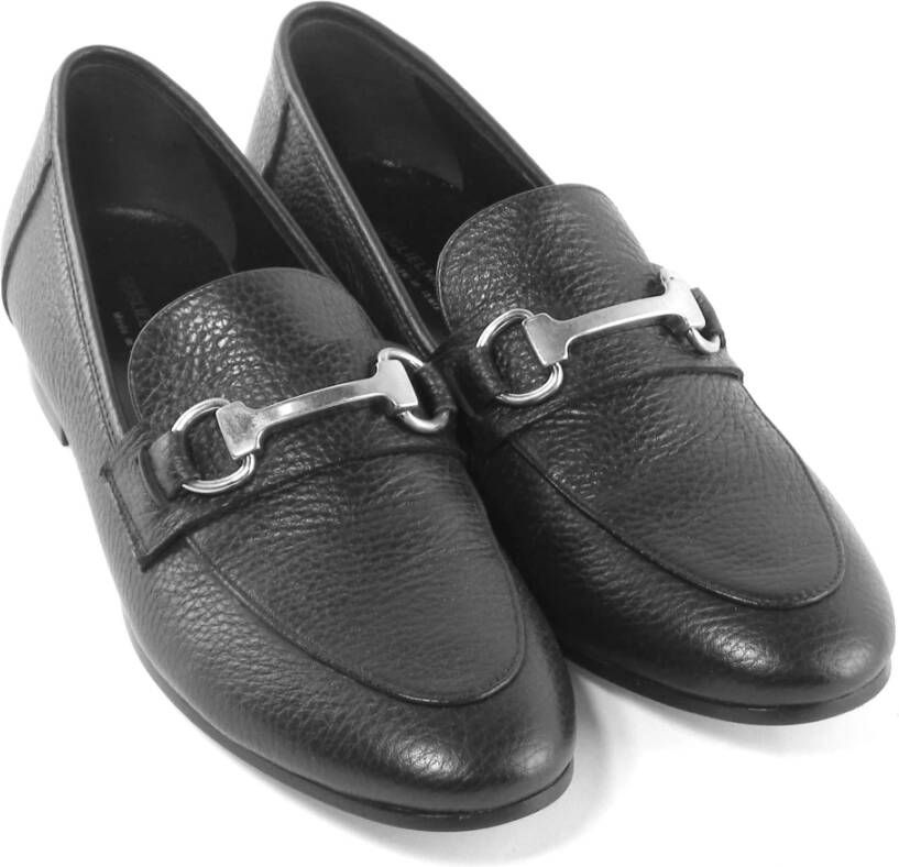 Guglielmo Rotta Hungry mocassin acire Black Dames