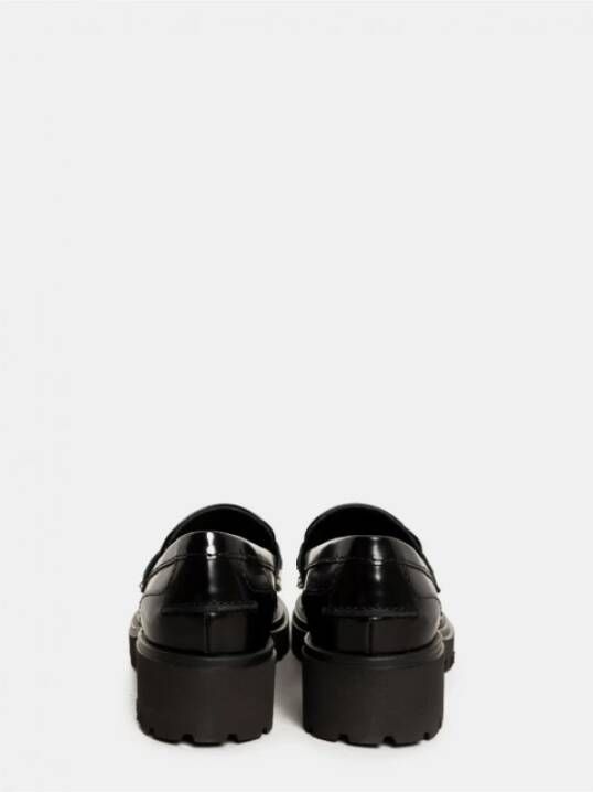 Guglielmo Rotta Zwarte Leren Mocassin