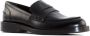 Guglielmo Rotta Zwarte Leren Penny Loafer Schoenen Black Dames - Thumbnail 2