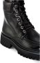 Guglielmo Rotta Zwarte leren veterschoenen - Thumbnail 2