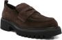Guglielmo Rotta Zwarte sandalen met mocassin-detail - Thumbnail 2