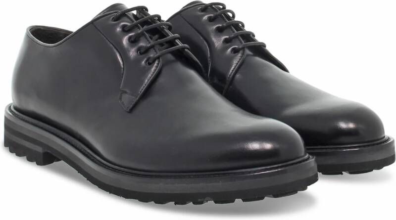 Guidi Laced Shoes Black Heren