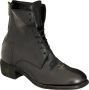 Guidi Leren Veterschoen met Rits Black Heren - Thumbnail 2