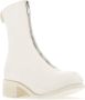Guidi Witte lederen PL2 -laarzen White Dames - Thumbnail 2