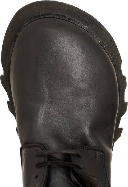 Guidi Zoomorphic Derby Schoenen Black Dames