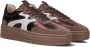 Haboob Aurelie Sneakers Dames Bruin - Thumbnail 3