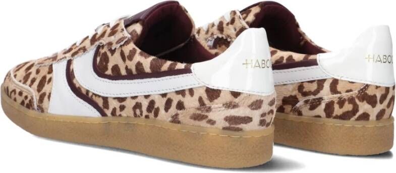 Haboob Charlotte Sneakers met Pantherprint