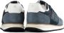 Hackett Luxe Suede Leather Mix Sneakers Blue Heren - Thumbnail 4