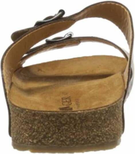 Haflinger Bruine Heren Comfort Sandalen