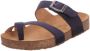 Haflinger Sandalen met bandjes voor dames in effen kleur - Thumbnail 4