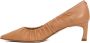 Hal era Beige Leren Pumps Stijlvol Ontwerp - Thumbnail 2