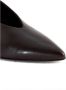 Hal era Bruin Leren Pumps met Puntneus - Thumbnail 2