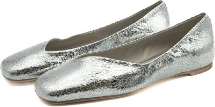 Halmanera Damesschoenen in zilveren stijl Ss25