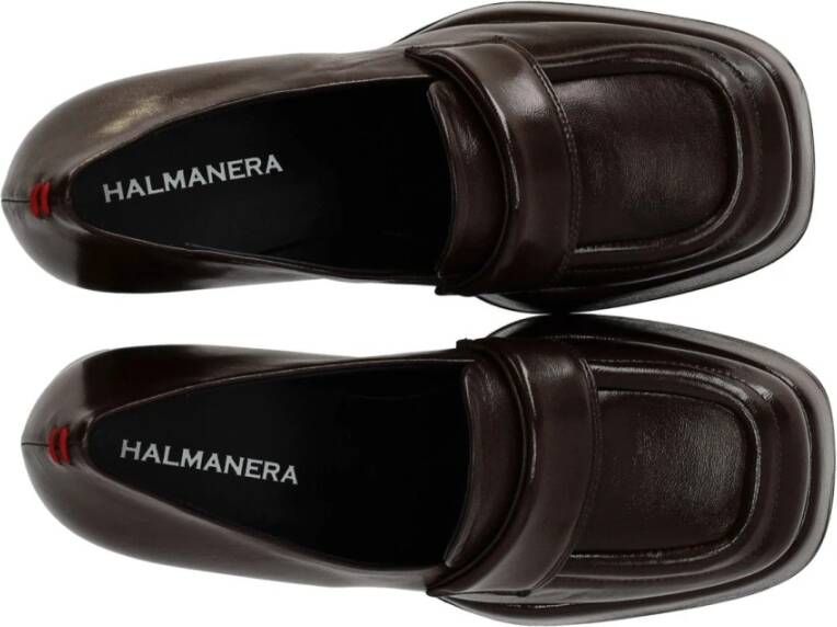 Halmanera Donkere Glaze Hak Loafer
