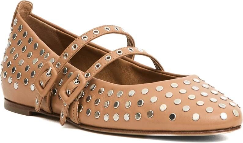 Halmanera Elegante Leren Ballerina Flats