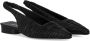 Halmanera Ballerinas Fold Black Slingback Ballet Flat Shoe in zwart - Thumbnail 2