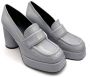 Halmanera Grijze Patentleren Loafer Gray Dames - Thumbnail 2