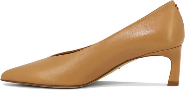 Halmanera Leren Vale Pumps Beige Dames