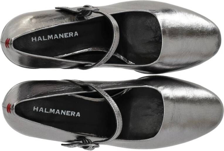 Halmanera Metalen Stalen Mary Jane Pump