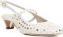 Hal era Witte Leren Slingback Pumps - Thumbnail 2