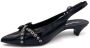 Hal era Zwarte Lakleren Slingback Schoenen - Thumbnail 2