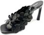 Halmanera Zwarte Nappa Muilezel 90mm Hak Black Dames - Thumbnail 2