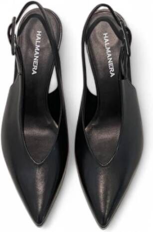 Halmanera Zwarte Sandalen