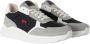 Harmont & Blaine Blauw Grijs Bassotto Logo Sneakers - Thumbnail 2