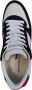 Harmont & Blaine Blauw Witte Sneakers met Bassotto Logo - Thumbnail 2
