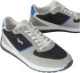 Harmont & Blaine Grijze Bassotto Logo Suède Sneakers - Thumbnail 2