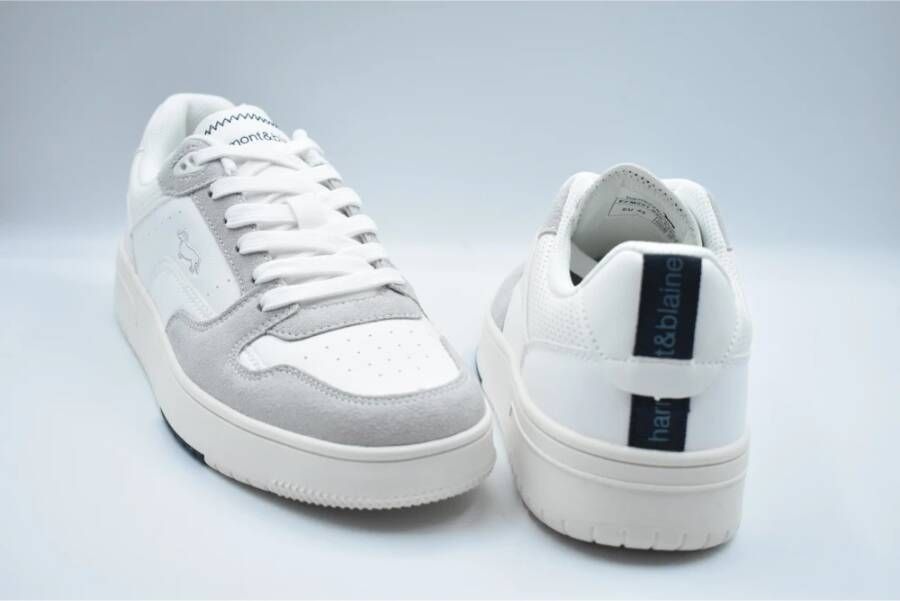 Harmont & Blaine Heren Schoenen Vetersluiting Perla Bianco Ss25
