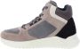 Harmont & Blaine Heren Sneakers van Leer en Stof met Vetersluiting Beige Heren - Thumbnail 6