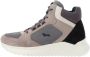 Harmont & Blaine Heren Sneakers van Leer en Stof met Vetersluiting Beige Heren - Thumbnail 8