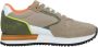 Harmont & Blaine Beige Bassotto Logo Sneakers Suède - Thumbnail 5