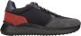 Harmont & Blaine Heren Sneakers Zwart met Blauwe en Rode Details Black Heren - Thumbnail 4
