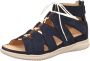 Hartjes Blauwe Sandalen Blue Dames - Thumbnail 2