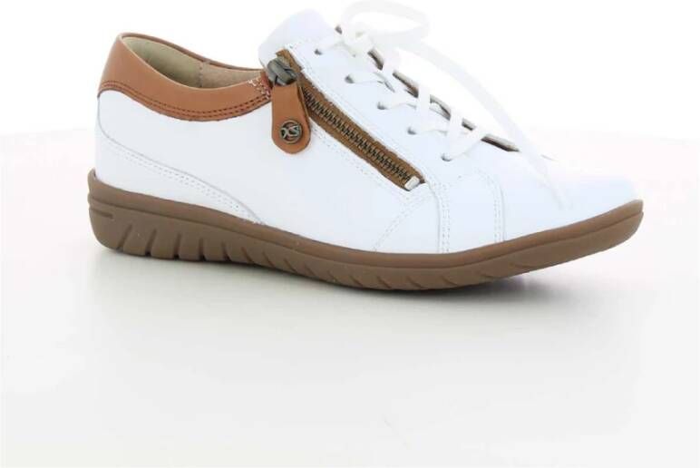 Hartjes Casual Cognac Damesschoenen White Dames