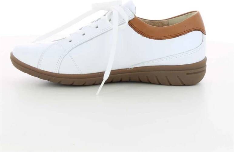 Hartjes Casual Cognac Damesschoenen White Dames