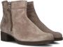 HARTJES Enkelboots Dames H Rits Booty Maat: 40 Materiaal: Suède Kleur: Taupe - Thumbnail 4