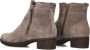 HARTJES Enkelboots Dames H Rits Booty Maat: 40 Materiaal: Suède Kleur: Taupe - Thumbnail 5