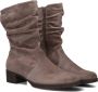 HARTJES Enkellaarsjes Dames Sue D Laars Maat: 37 Materiaal: Suède Kleur: Taupe - Thumbnail 2
