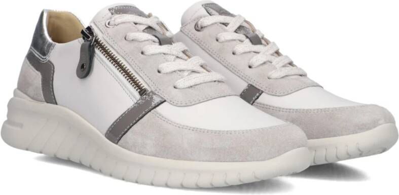 Hartjes Wave Dames Lage Sneakers Grijs