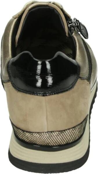 Hassia Beige Sportieve Lage Damesschoenen